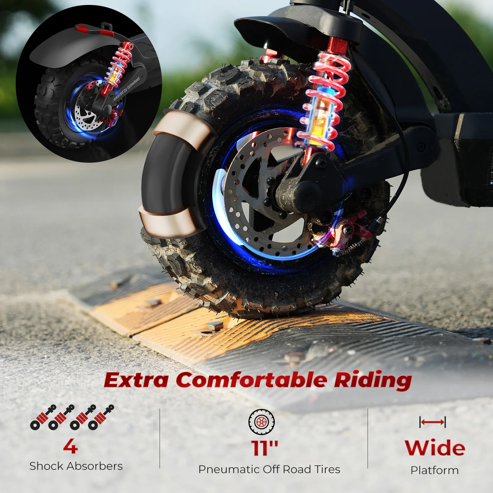 Black Friday sur iSinwheel GT2 : la trottinette électrique tout terrain