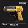 Mini Desert Eagle M1911 Soft Bullet Toy Gun Shell Throwing Continuous Firing Small Pistol Outdoor Sports Shooting Blaster 5