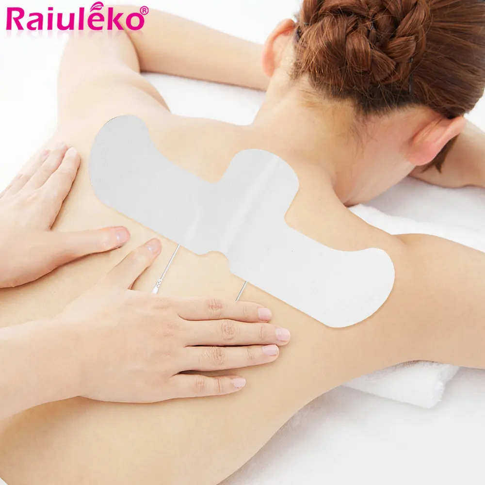 

EMS Tens Electrode Pads Gel for Shoulder Waist Massage Acupuncture Therapy Back Massager Pulse Muscle Stimulator Electro Pad