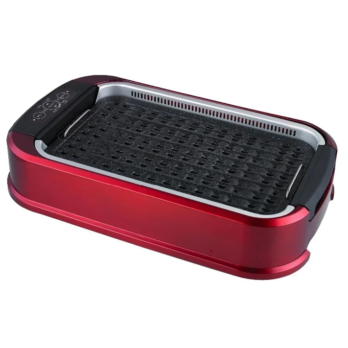 Barbeque Meat Product Making Portable Camping Chicken Machine Smoker Korean Table Pan Barbecue Smokele Electric Grill Bbq Grills 5