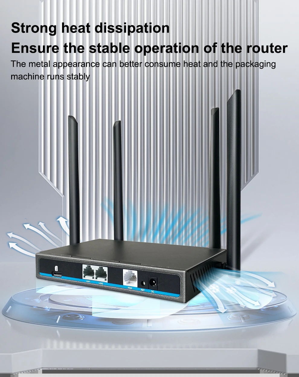 Modem LTE, 2 * LAN WAN, Firmware