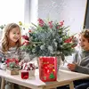 Firework Bubble Maker Firework Bubble Blower Machine Christmas Bubble Machine Toys Reusable Outdoor Bubble Maker With Lights For 1