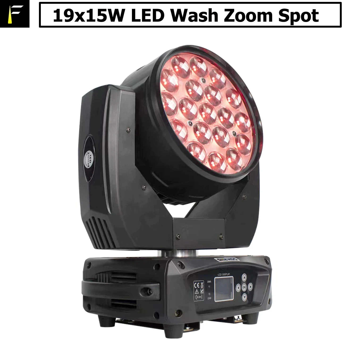 Renew Parts Stage 19x15w 1915 LED Bee Eyes Wash Moving Head Zoom Light Solid Plastic Housing Cover Replacement
