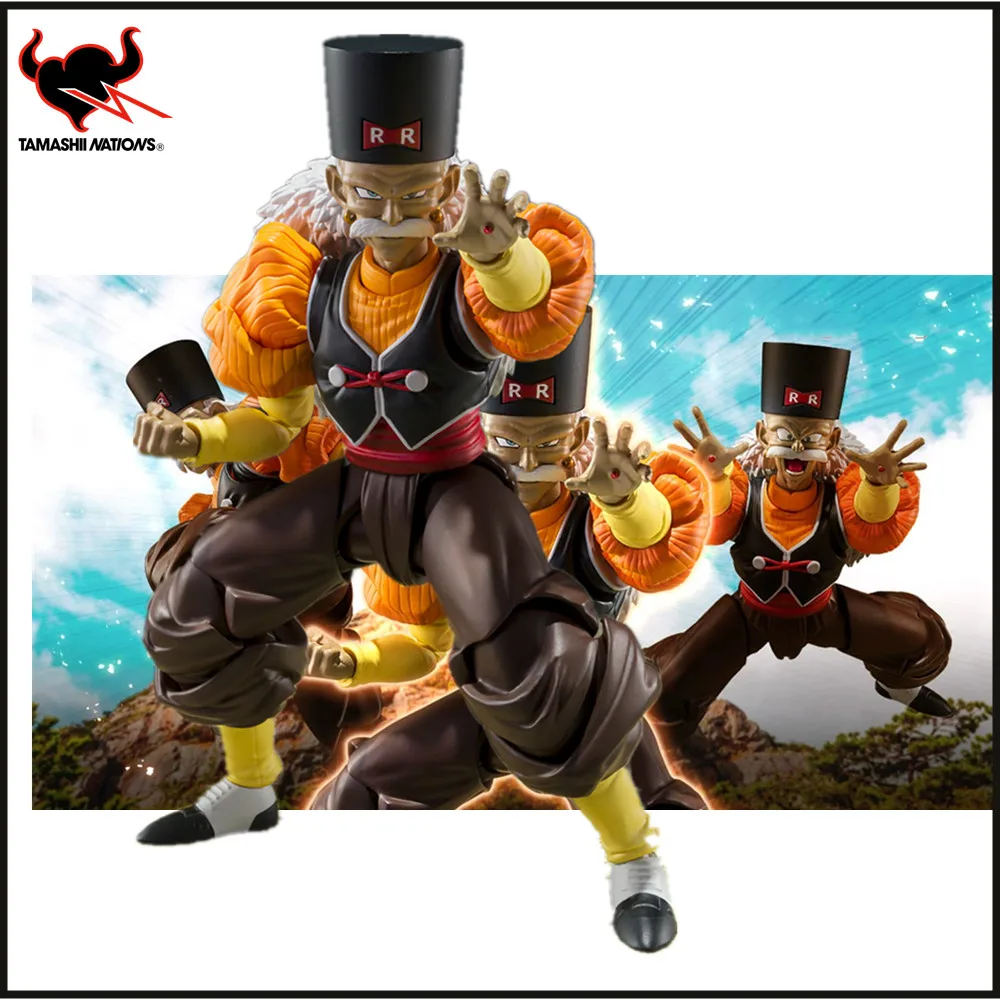 

In Stock Original Dragon Ball Z Android 20 S.H.Figuarts Dr.Gero PVC Toys Super Saiyan SHFiguarts Action Figure Bandai Collector