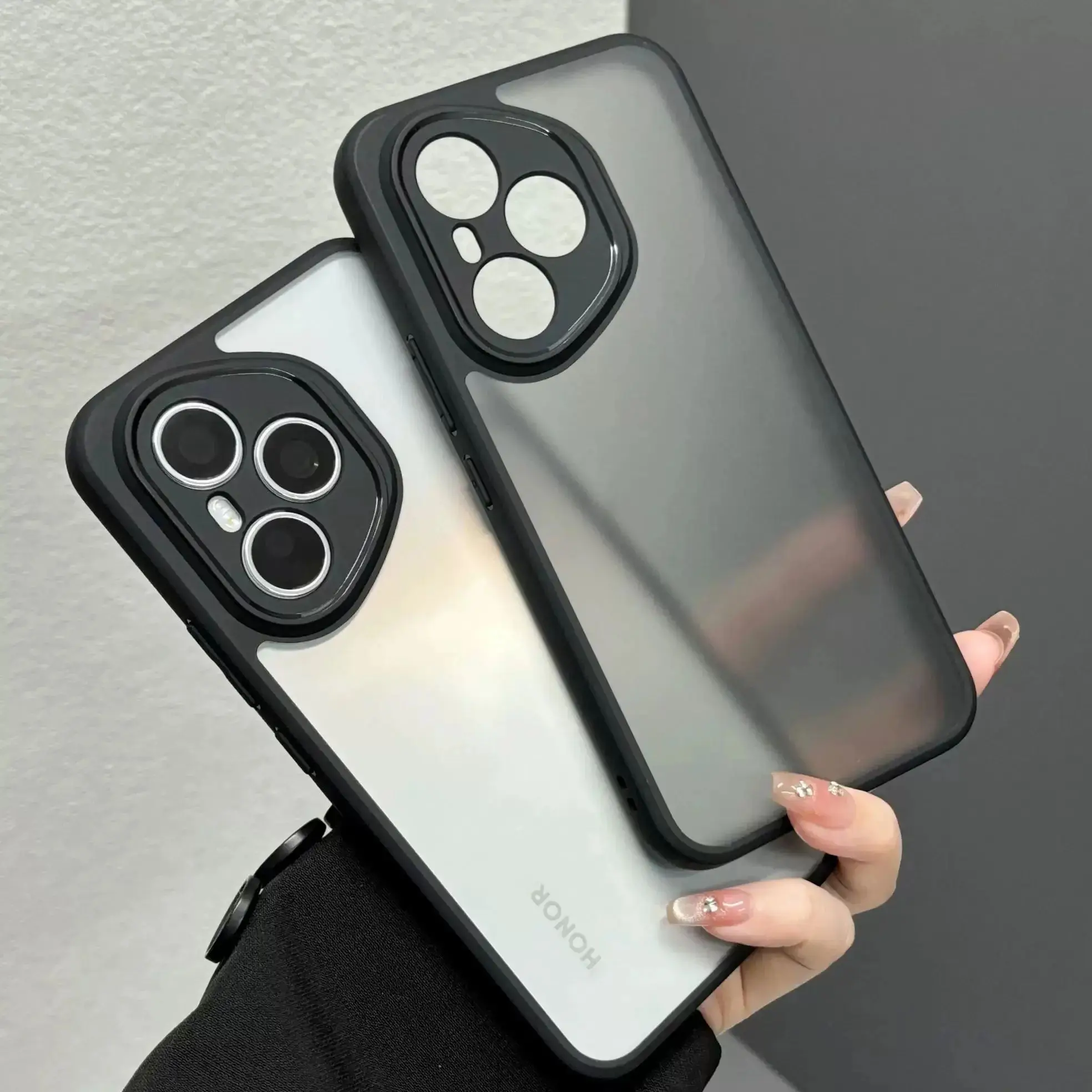 Transparent Shockproof Armor Phone Case Cover