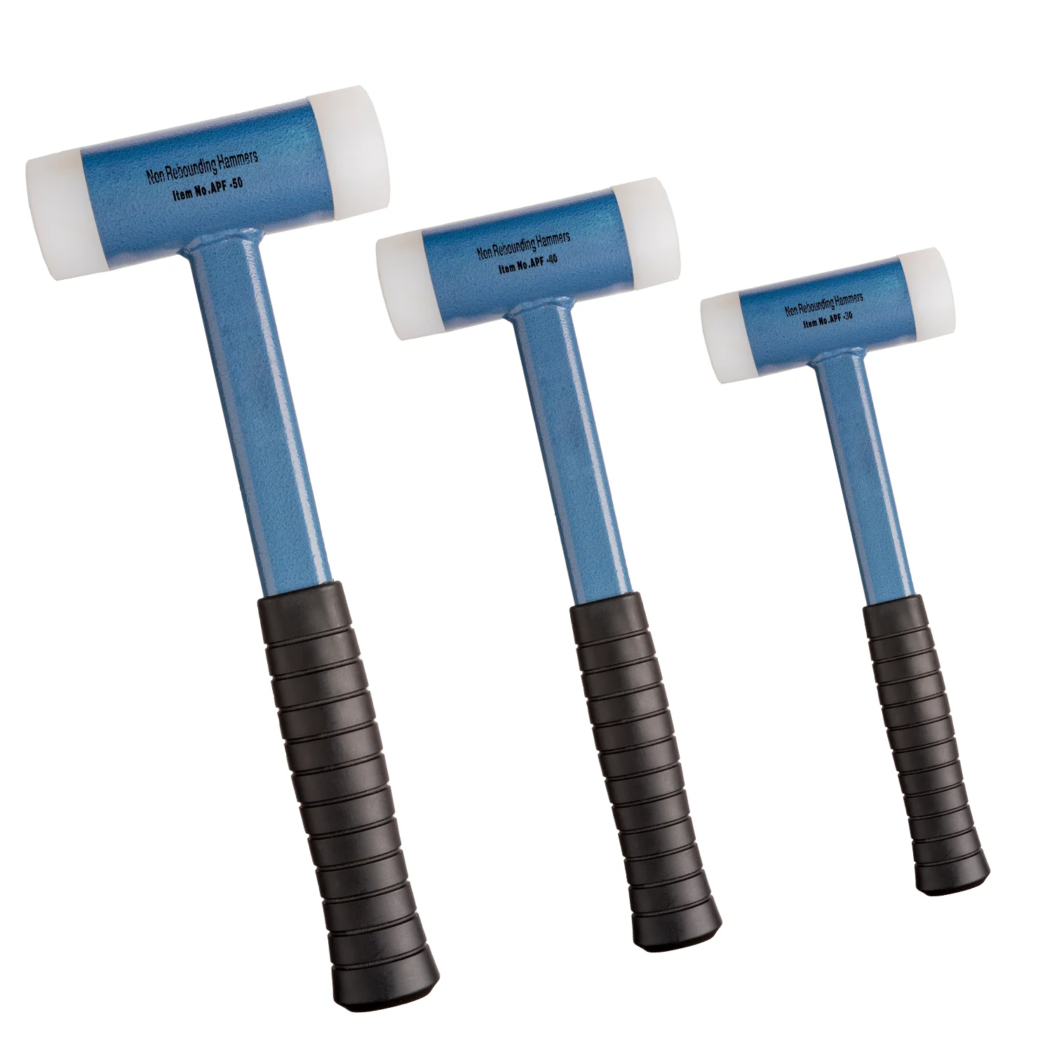 No rebound installation hammer hard nylon shock-proof rubber Rubber Hammer steel handle hammer tile floor tile Mount  Hammer 3