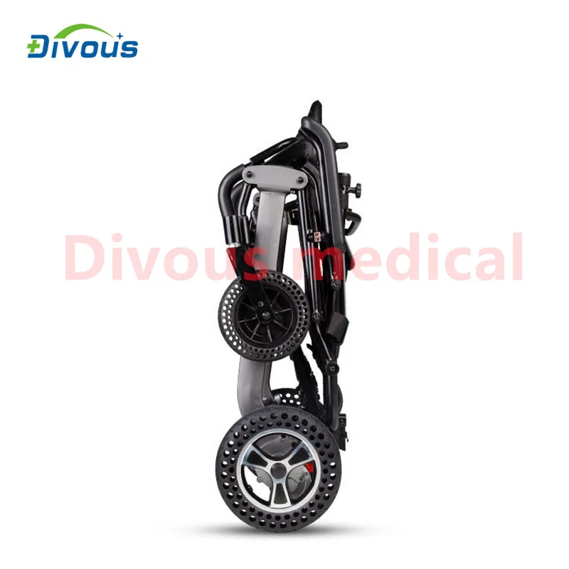 Hot Selling lightweight Folding Handicapped Elderly Electric Power motorized Wheelchair