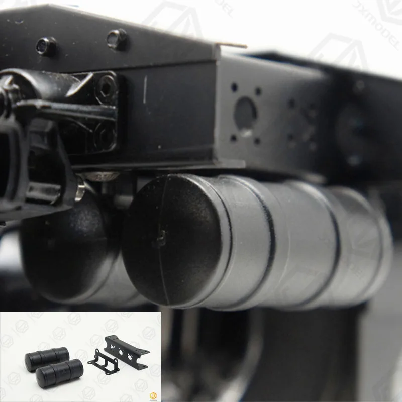 Zubehör für Gasflaschen – JXmodel Tamiya Automodell 1:14 MAN F2000 Anhängerkopf und Heck DIY Modellauto-Zubehör