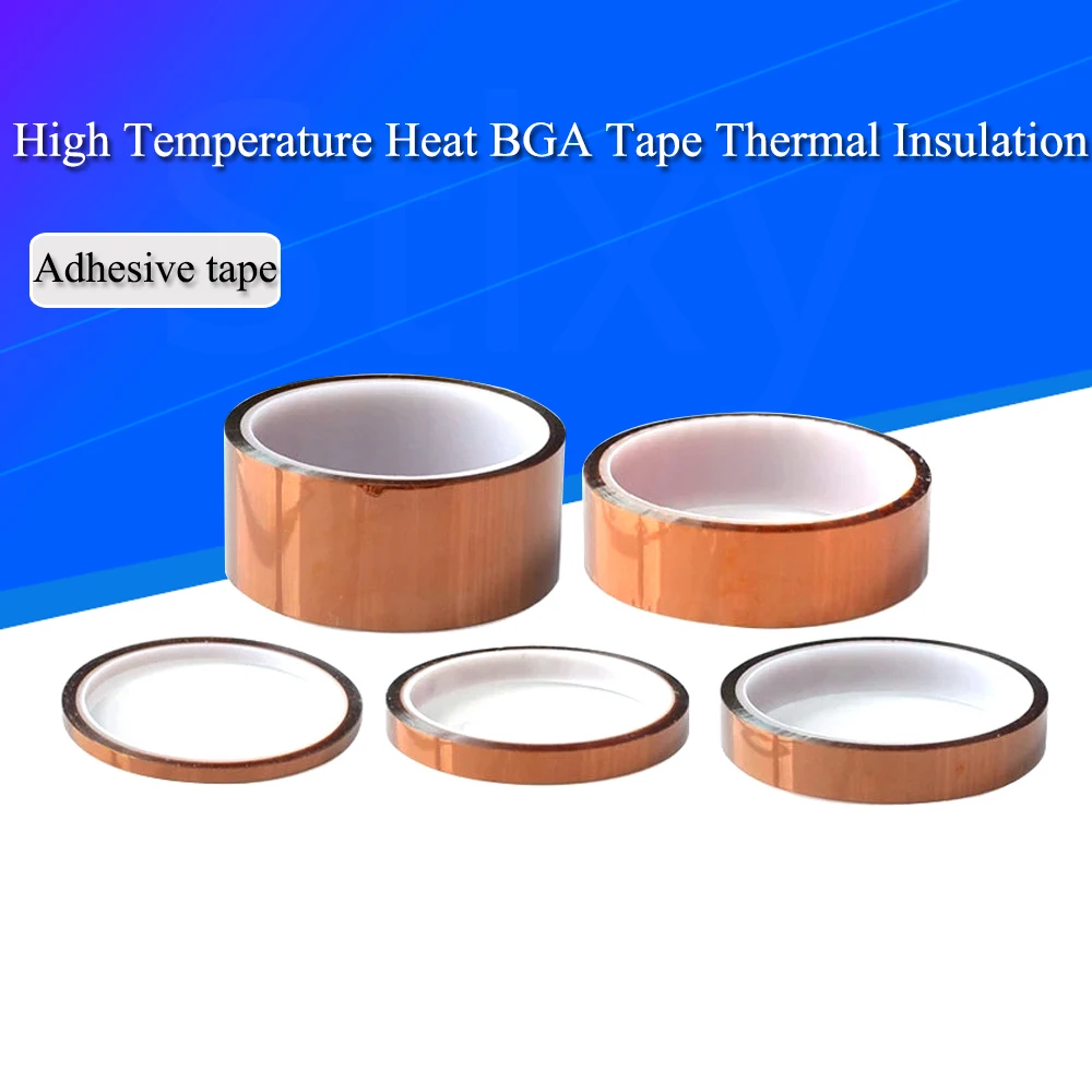 Insulation Tape High Temperature Heat BGA Tape Thermal Polyimide Adhesive 3D printing Board protection