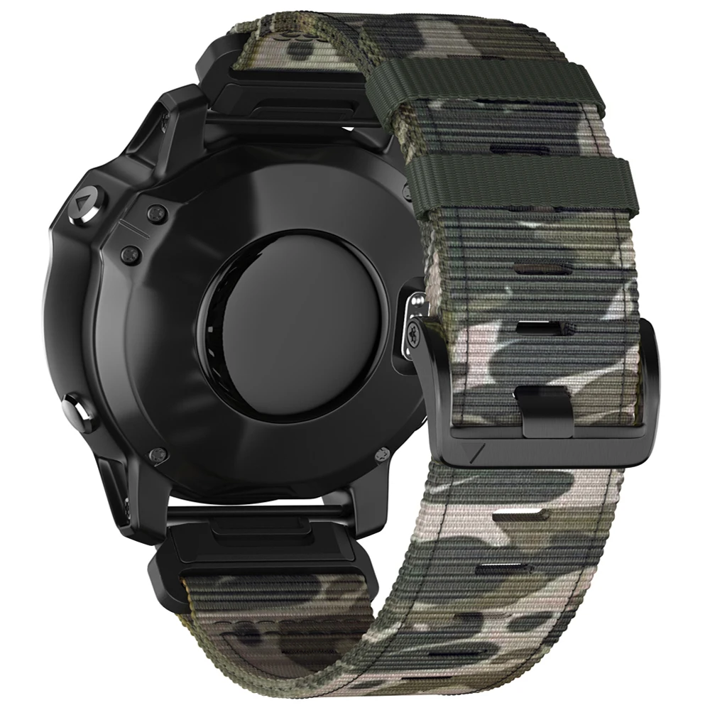Nylon Breathable QuickFit Bracelet for Garmin Watch Bands (22-26mm)