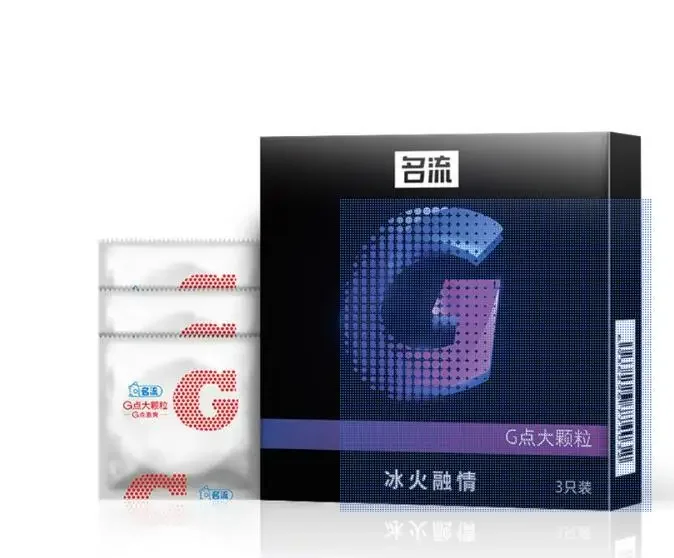 Condoms Sex Toys 10 Pcs / 3pcs Mingliu G spot Condoms Big Particle Stimulation G-point Penis Sleeve Delay Ejaculation Condones Contraception Men