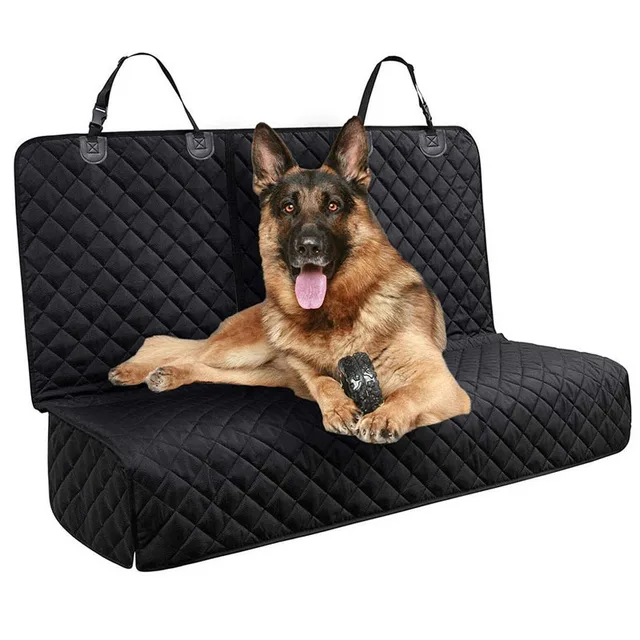Dog car seat pad for cars trucks SUVs and other vehicles - universal pet rear seat pad for pets 6