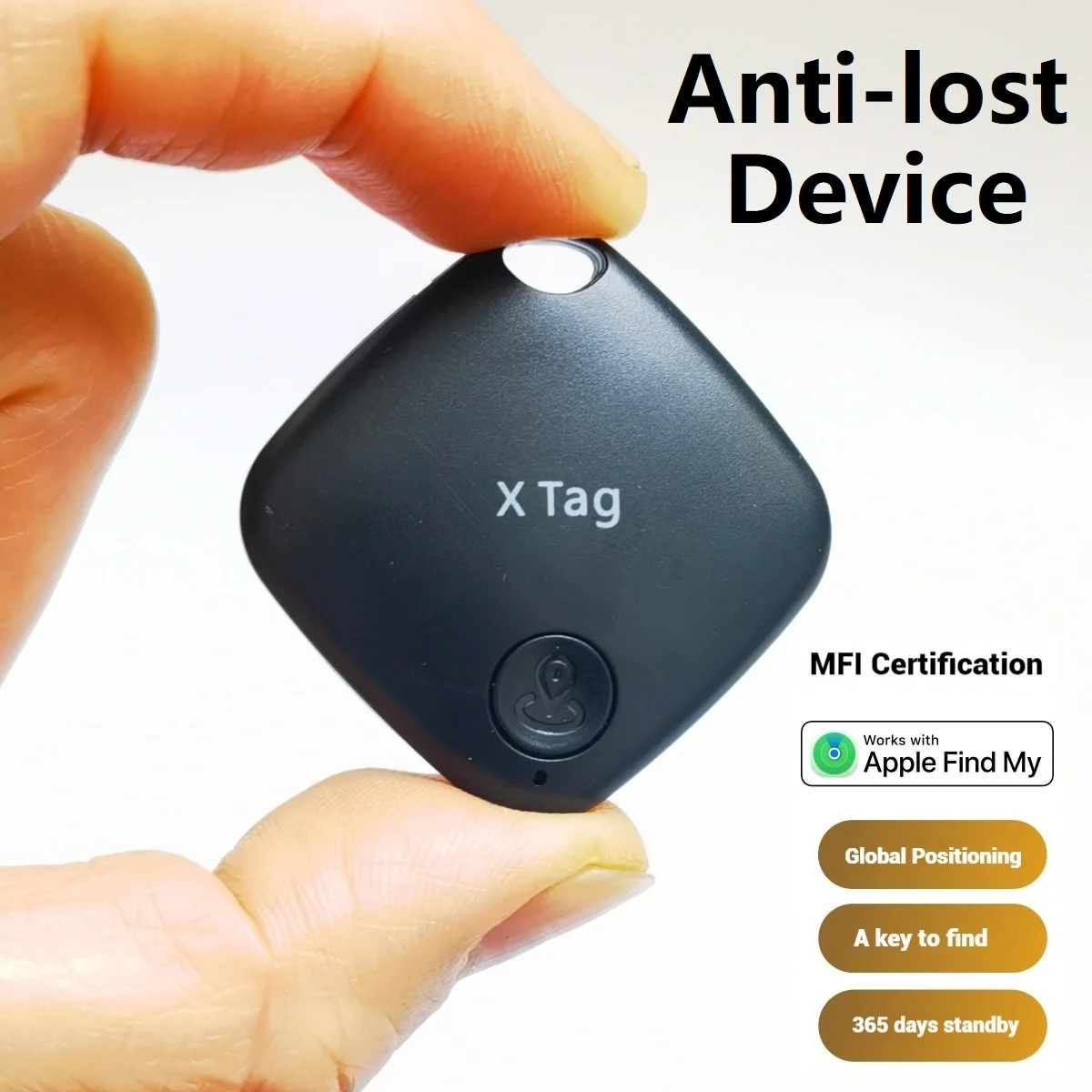 AirTag alternative Anti-Lost Device Locator gps Positioning works with apple find my mini tracker
