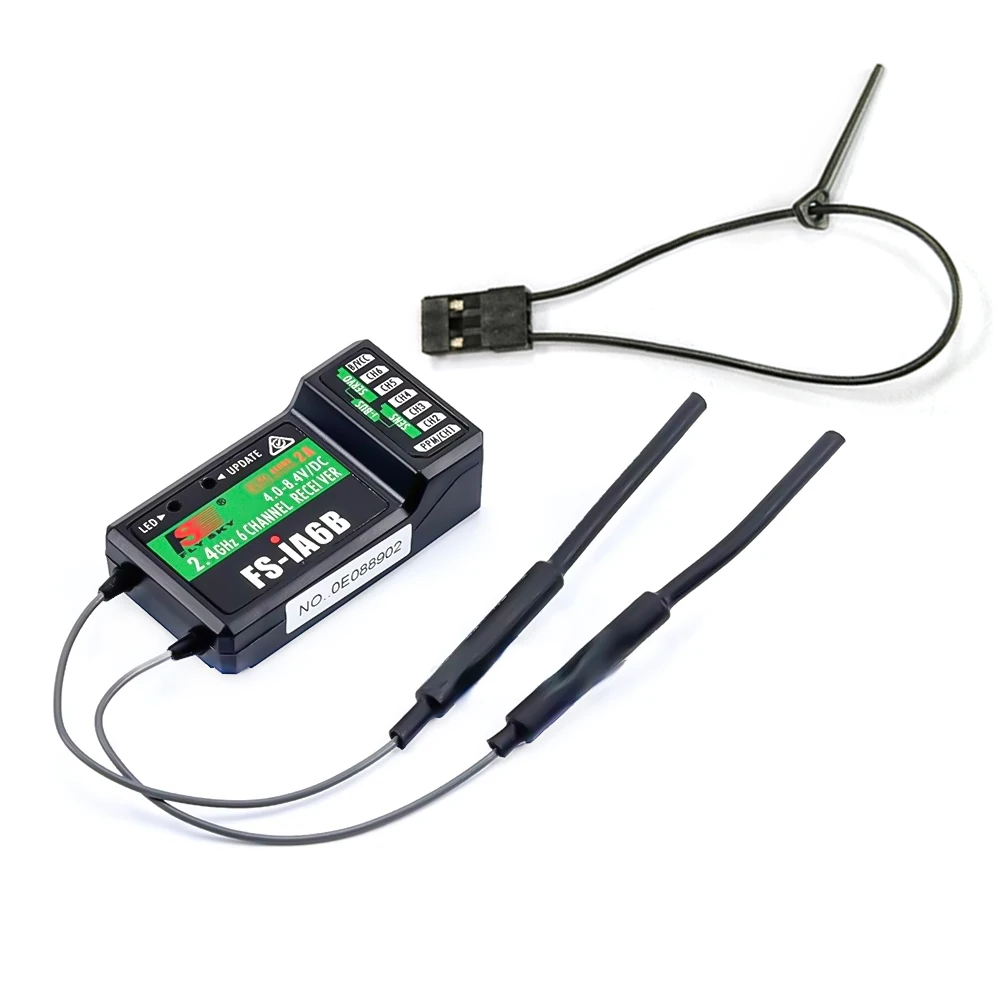 Récepteur Flysky FS-IA6/IA6B/IA10B 6CH 2.4G pour RC