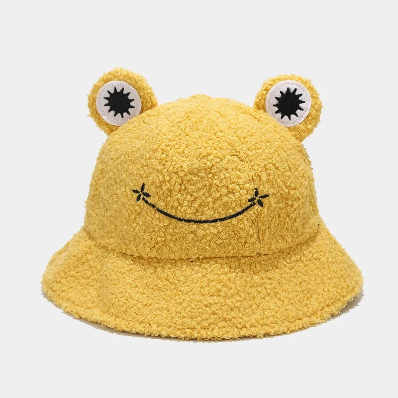 Amazon New Cute Frog Bucket Hat Men's and Women's Autumn and
