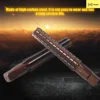 KBDA 2PCS/Set Hand Taper Reamer MT0/MT1/MT2/MT3/MT4/MT5 Straight Handle Coarse Reamer Fine Reamer for Milling Finishing Tools 5