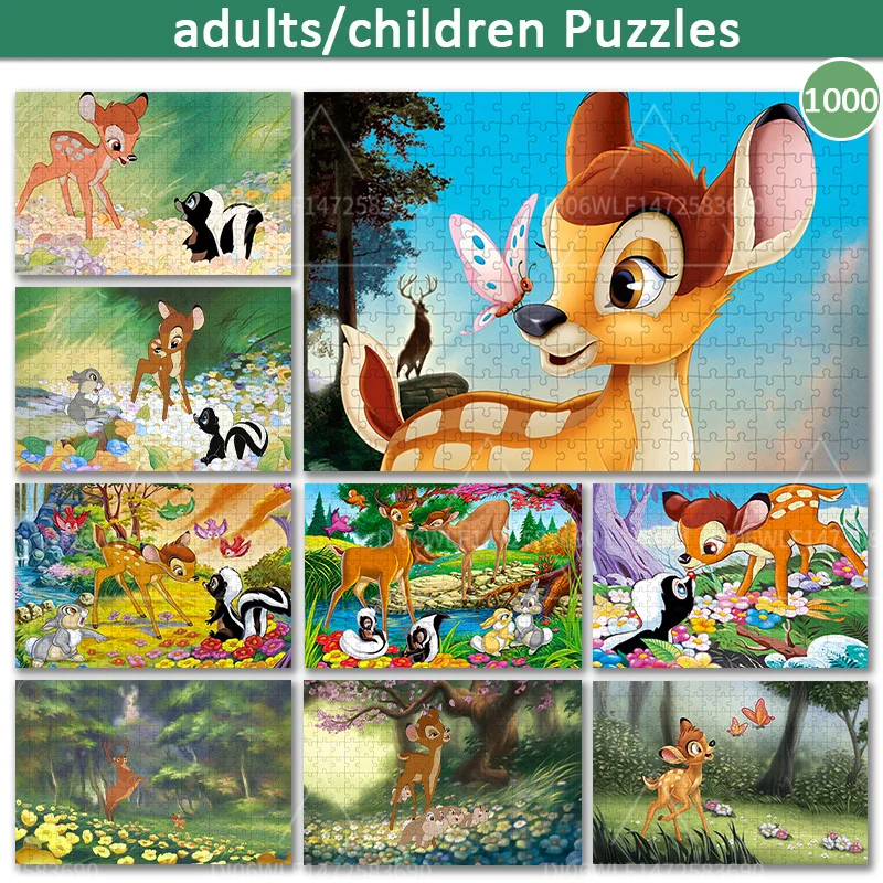 

Пазл деревянный из 1000 частей, для детей и взрослых