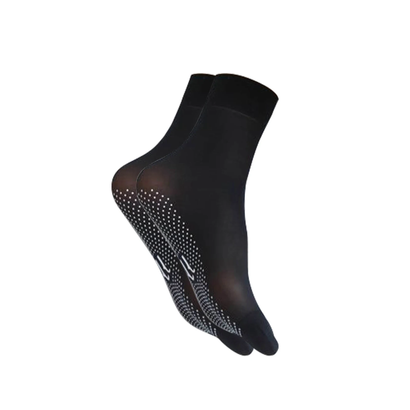 

Ionic Body Shaping Elastic Socks Breathable Mesh Net Tight Anti-skid Stockings for Women Slipper Sandals Socks EIG88