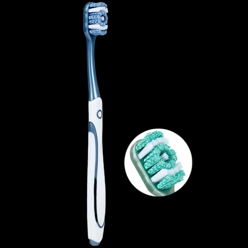 

1 шт., спиральная зубная щётка для удаления пятен на 360 °