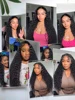 30 40 Inch 13x6 HD Deep Wave Frontal Wig 250% Curly Human Hair Wigs Loose Deep Wig Brazilian 13x4 Lace Front Wig For Women 6