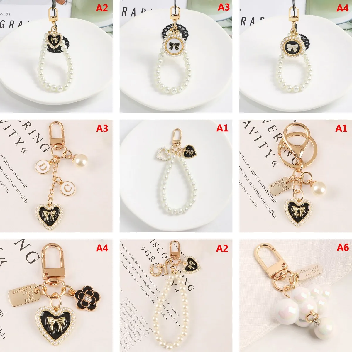 

1x Pearl Phone Chains Cellphone Straps Bohemia Fashion Telephone Lanyard Phonecase Charms Keychain Car Key Bag Pendant For Women