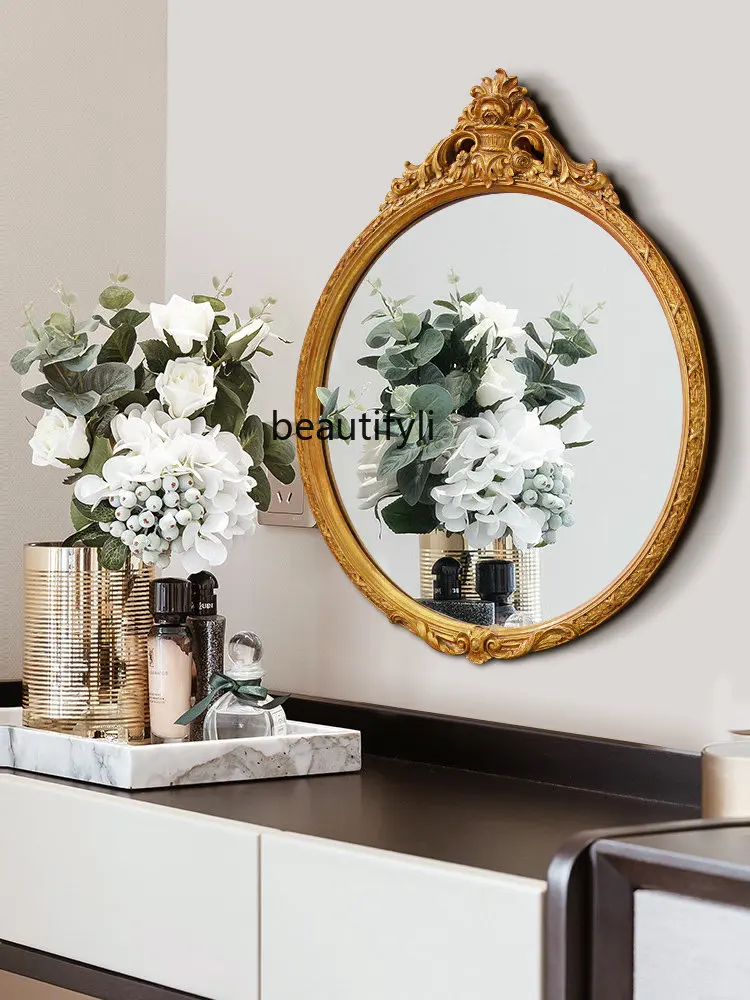

Зеркальная фоторамка zqEntry Lux, декоративная подвесная настенная фоторамка для гостиной