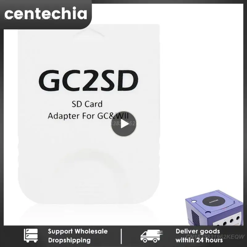 Adattatore Per Scheda Adattatore Per Scheda Sd Per Console Gamecube E Wii Adattatore Per Scheda Di Memoria Sd Sd2Sp2 Per Gamecube Wii