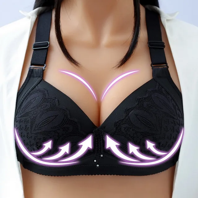 Thin Adjustable Breathable Bras For Women Lace Push Up Bra