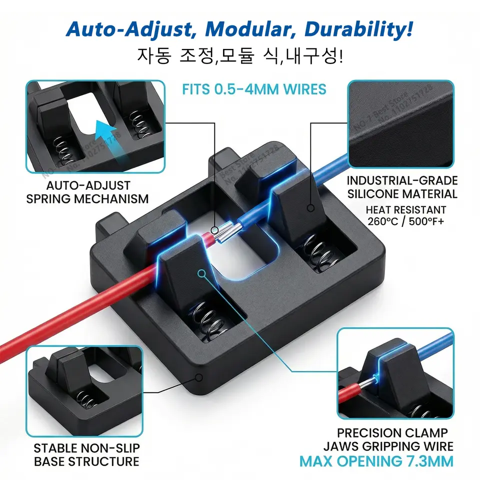 PCB Welding Fixture Tool, Adjustable Suction Bracket with Clamp Holder for Motherboard Soldering Aid and TIG Welding Equipment image 5