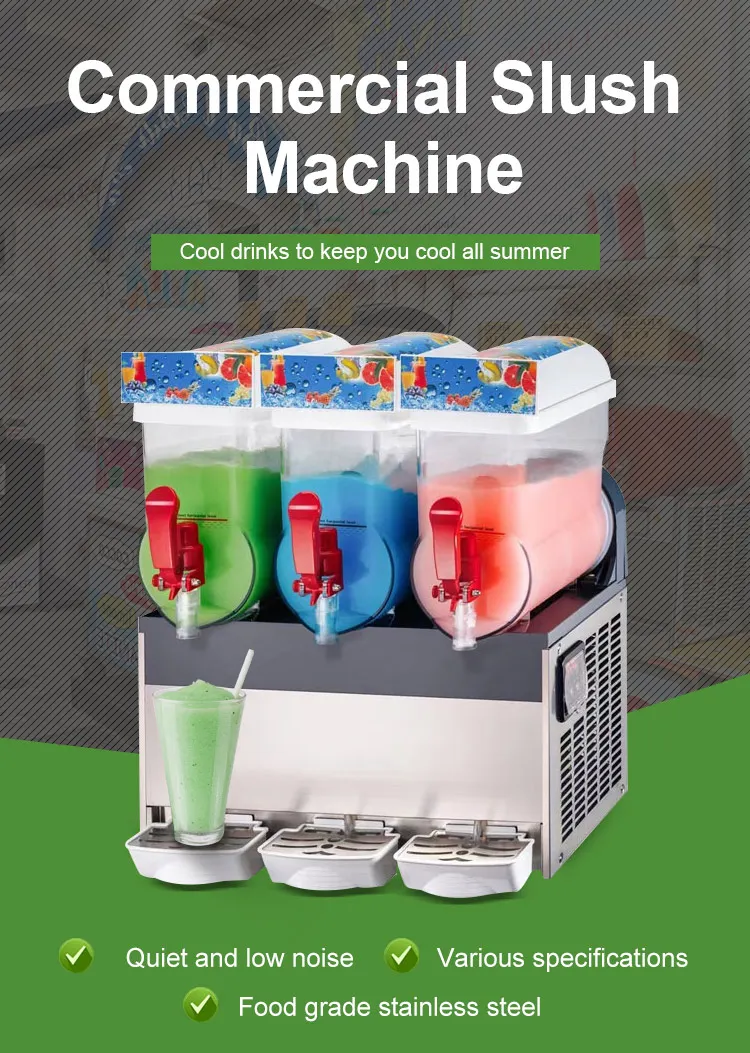 Portable Xrj15lx2 Frozen Drink Italian Small Ice Slushee Maker Slushy