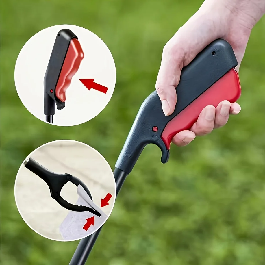 Grabber Tool,Extendable Trash Picker Upper,Sanitation Garbage Clamp for Litter Pickup,Waste Management Cleaning Accessory