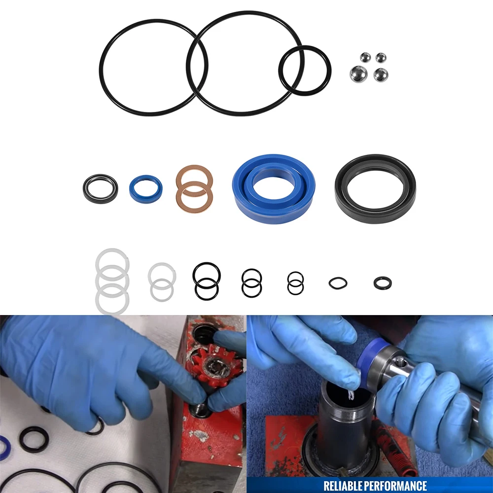 ANX 26Pcs/Set Floor Jack Seal Replacement Kit No.328.12291 for Sears Craftsman 3 Ton Floor Jack Replacement Part Hydraulic Tool
