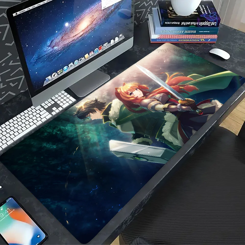 1pc Anime T The Rising Of The Shield Hero Mouse Mat Desk Mat With Pad Gaming Accessories Prime Gaming XXL Keyboard Pad 5