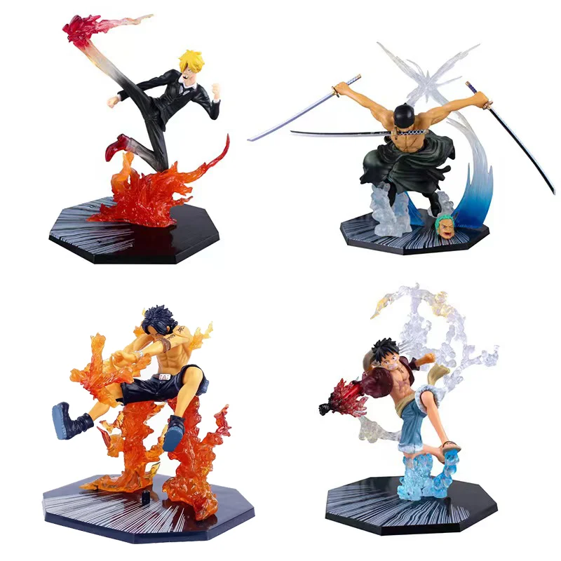 One Piece Rufy Anime Figure Roronoa Zoro Tre Lame Sa-Massimo Manga Anime Statue Pvc Action Figure Collection Model Toys