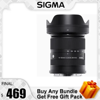 시그마 현대 APS-C 미러리스 카메라 렌즈, 소니 E 마운트 파나소닉 L 마운트 후지필름 X용 광각 줌, 18-50mm F2.8 DC DN