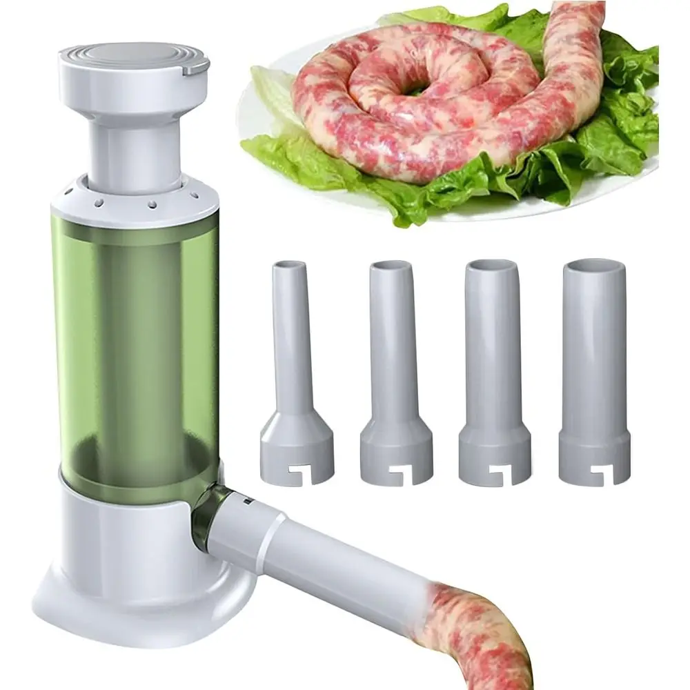 Homemade Sausage Maker Home Sausage Stuffer for Easy Fast Filling Sausage Kitchen Homemade Machine Meat Filling