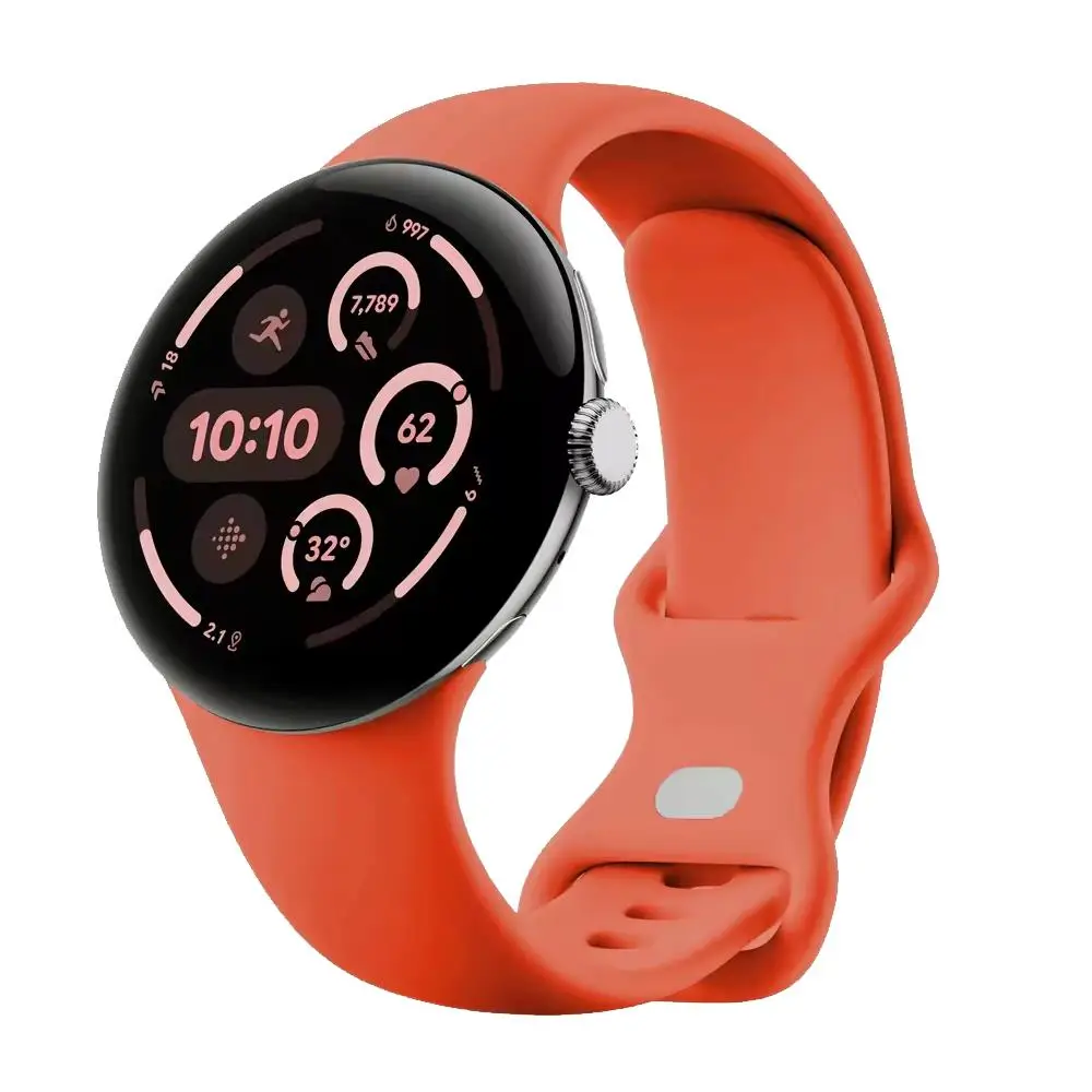 Soft Silicone Strap for Google Pixel Watch - Original Replaceable Wristband