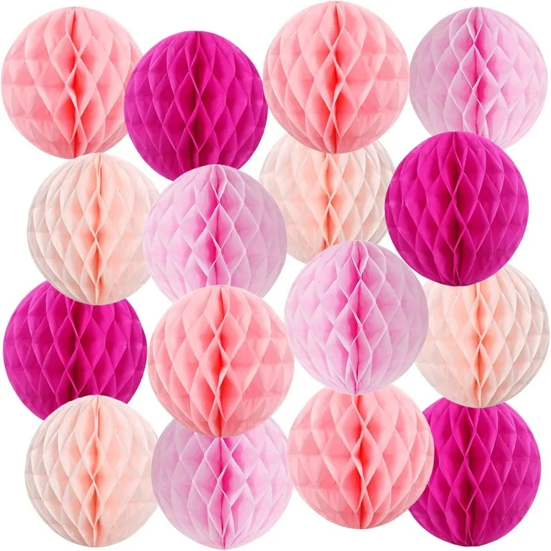 1 Stück 6/8/Zoll dekorative Papier Pom Poms hängen Papier Laterne Waben kugeln Hochzeit Geburtstag Dekor Baby Show Lieferungen