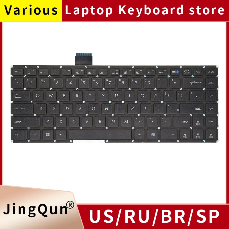 

RU Black New Laptop Keyboard FOR ASUS S451 s451Lb S451L S451E X402C S400CB S400C X402 S400 F402C S400 S400CA x402CA Russian