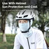WEST BIKING Summer Cycling Headgear Ice Silk Sunscreen Full Face Mask UPF50+ Anti-UV Photochromic Running Fishing Balaclava Cap 6