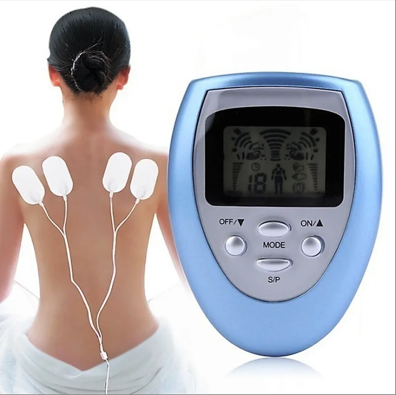 Sport Tens Electrical Nerve Muscle Stimulator Ems Electric Pulse Digital Physical Therapy Machine For Pain Full Body Massage ac dc 225a pulse aluminum tig welder stick arc inverter automatic welding machine 220v or 110 220v 15% blue tse225p