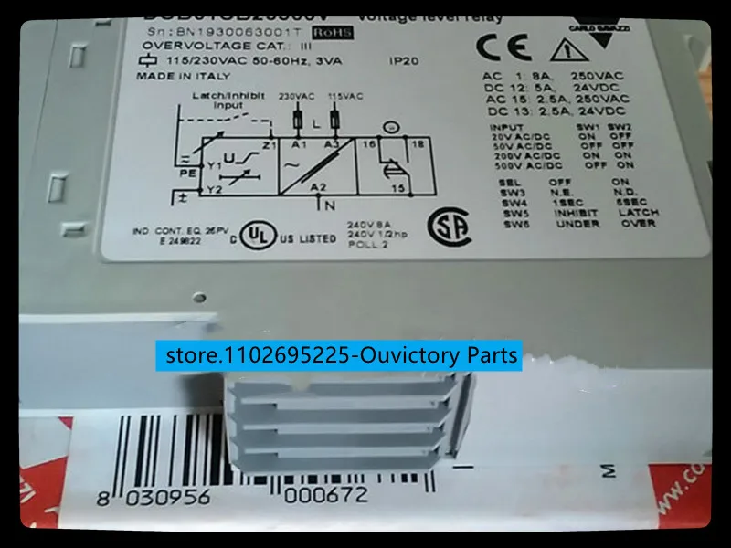 

New original CARLO Relay DPA51CM44DPB71CM48DUB01CB23500V