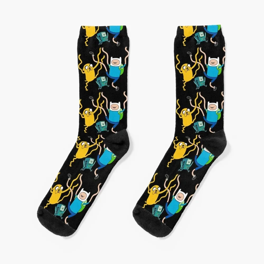 

Finn Jake BMO Party Socks cotton Crossfit Socks Men's Women's