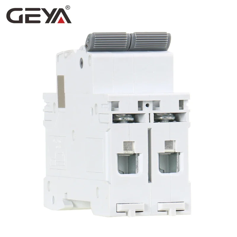 GEYA Din Rail DC MCB 6KA 2P 500V Mini Circuit Breaker DC 6A 10A 16A 20A 25A 32A 40A 50A 63A