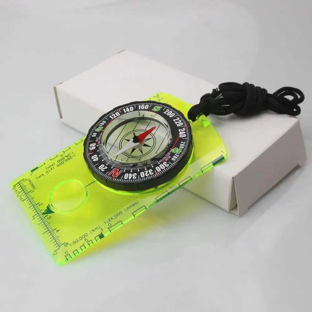 

2Pcs Waterproof Compass Outdoor Gadget Waterproof Portable Accurate Camping Orienteering Backpacking Map Reading Compass