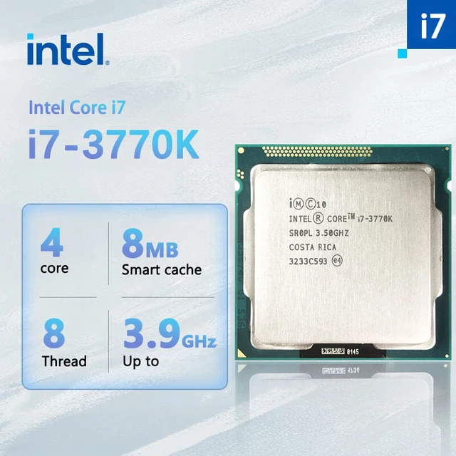 I7 3770k CPU