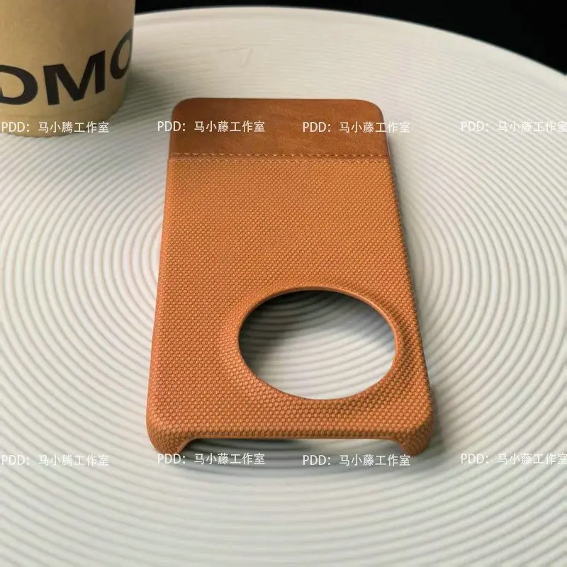 Luxury PU Leather Hard Back Cover - Shockproof Bumper Case