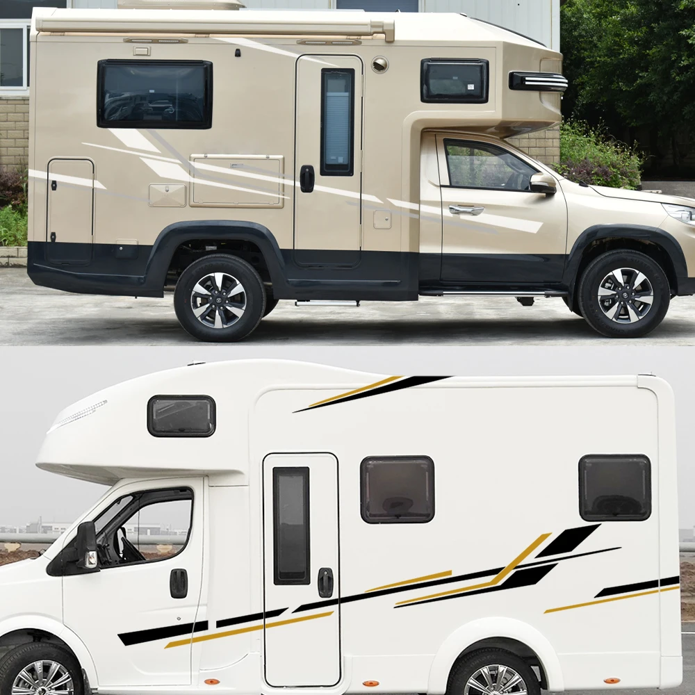 Motorhome Vinyl Stripe Decals for Vehicle Decoration and Customization