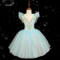 Children's ballet skirt girls dance skirt children's program collective performance costumes dance performance costumes 4