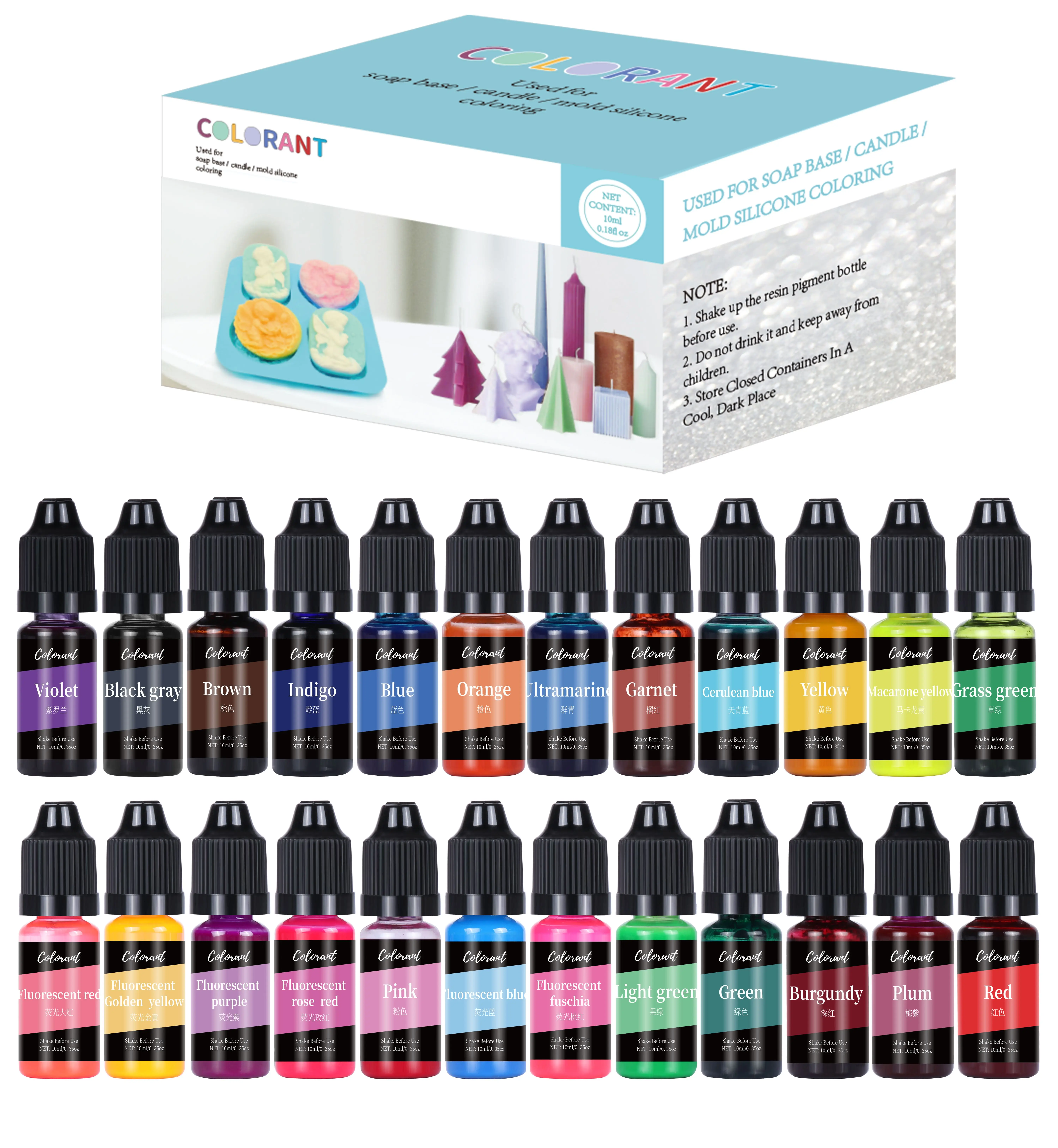 SET 10(24pcs-10ml)